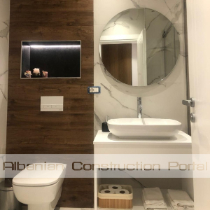 Mobilje tualetesh me porosi Mobilje tualetesh me porosi